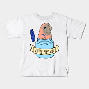 Antidepressant Bourke's Parakeet Kids T-Shirt